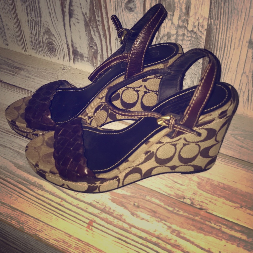ON HOLD —Authentic Coach wedges